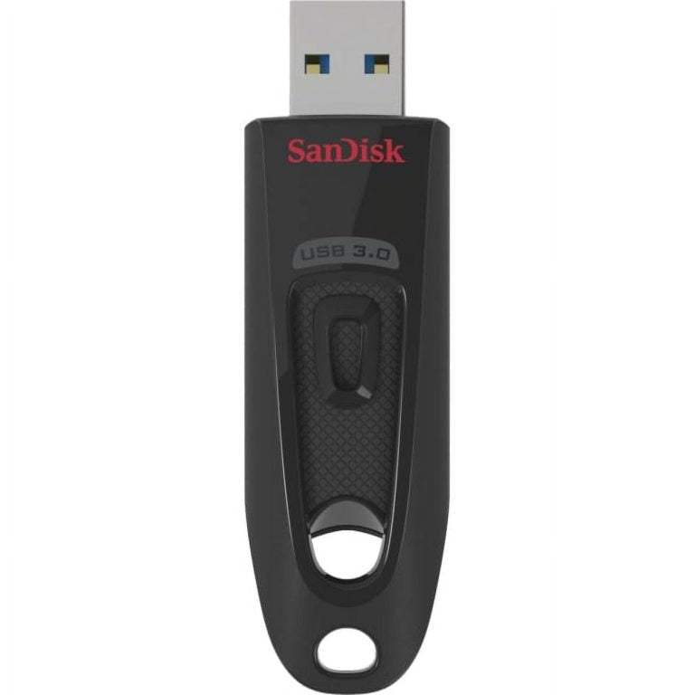 Genuine SanDisk Ultra 32GB USB 3.0 flash drive in retail packaging