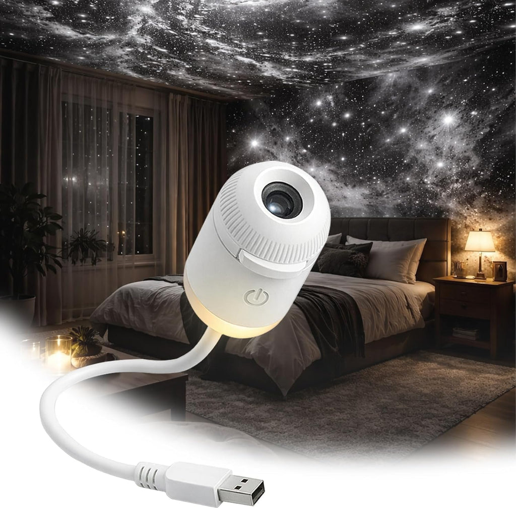 Adjustable brightness settings for the projection nightlight