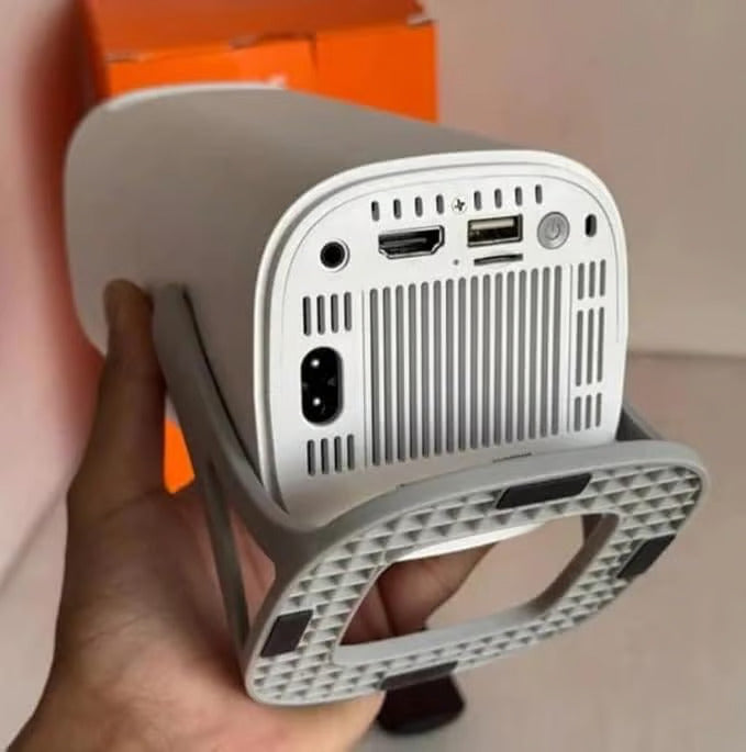 HY300 Portable Projector - full box contents with remote