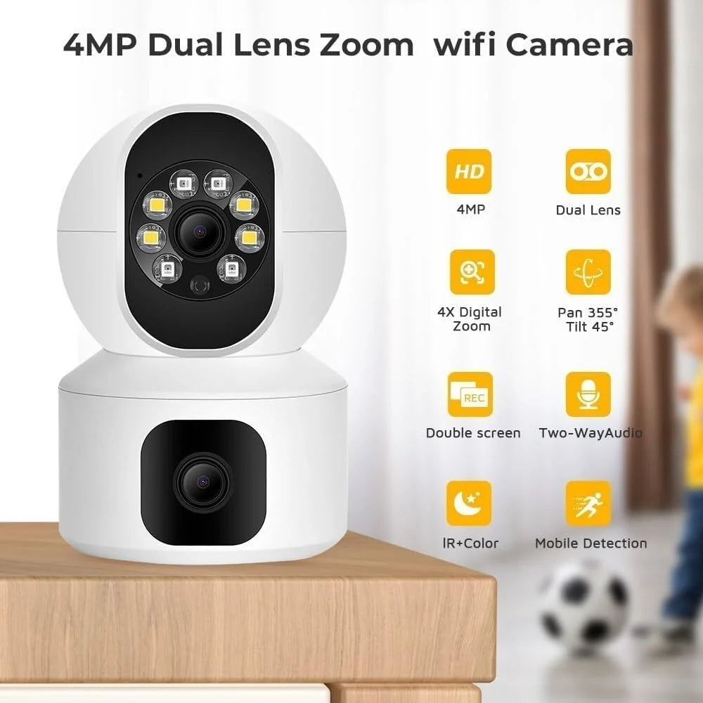 V380 Dual Lens WiFi CC Camera
