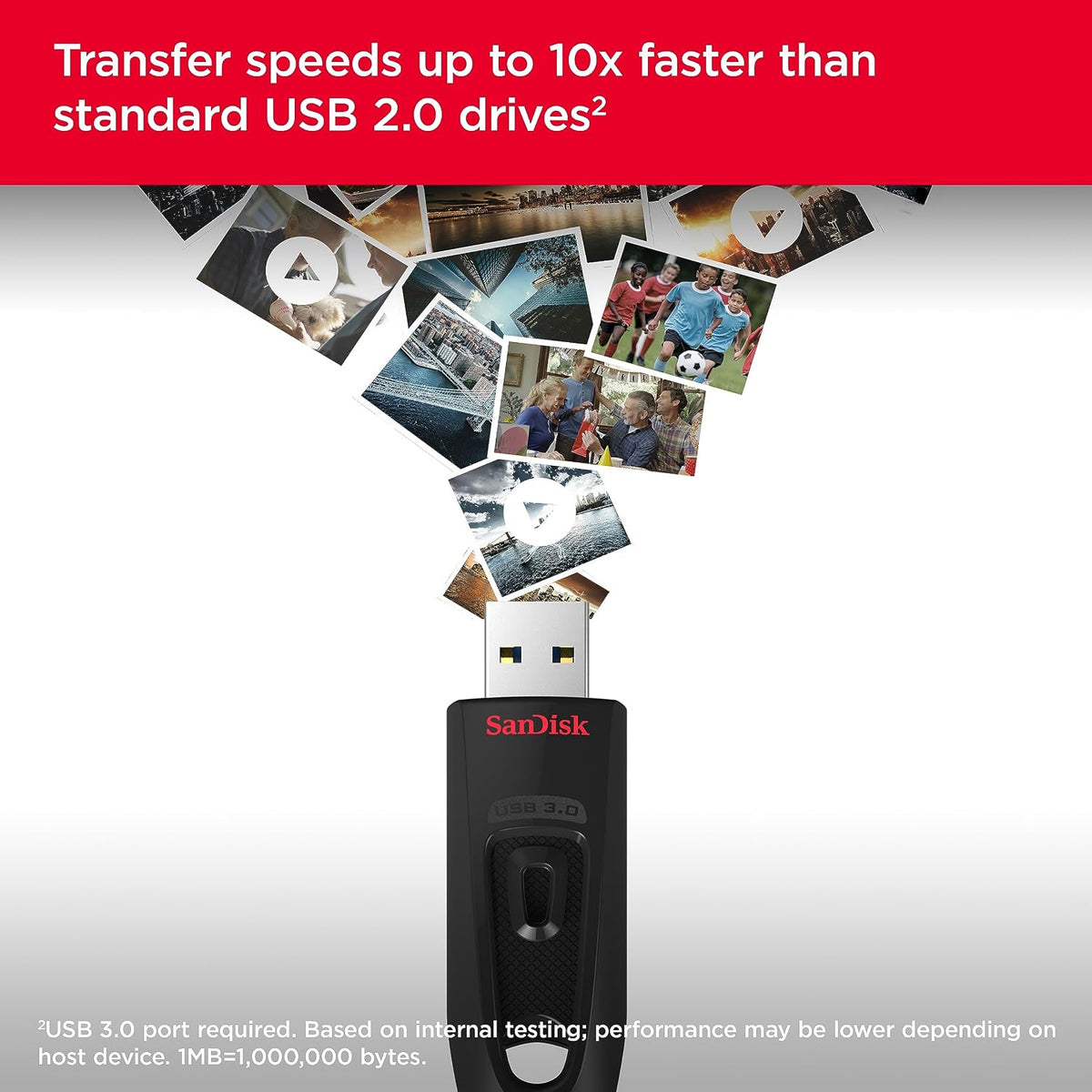 SanDisk Ultra 256GB USB 3.0 Flash Drive