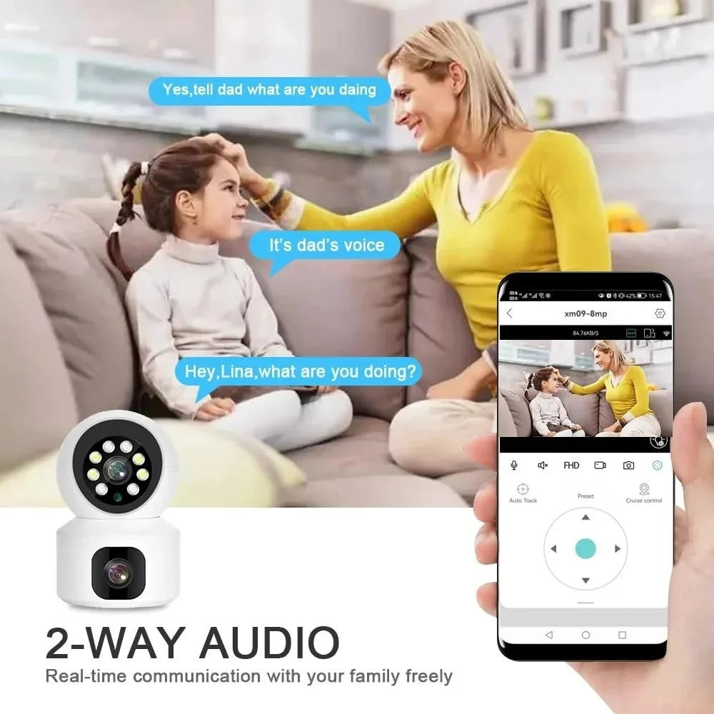 V380 Dual Lens WiFi CC Camera