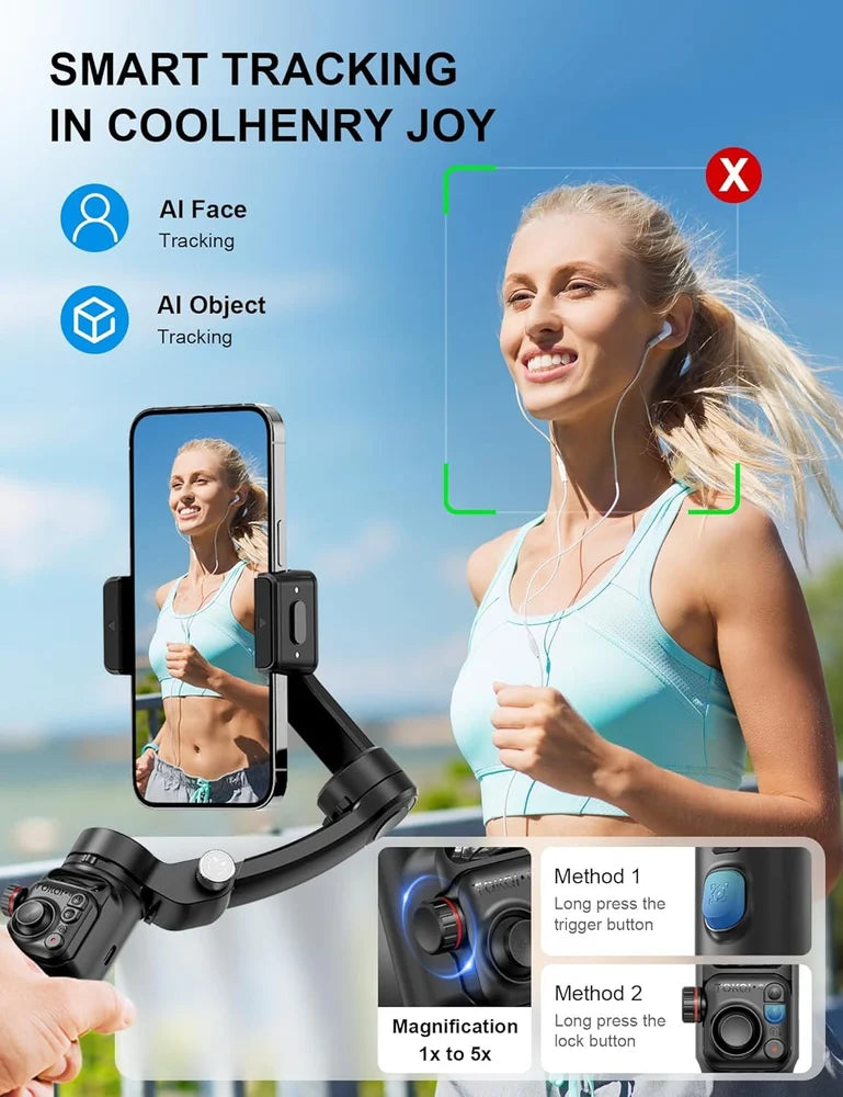 TOKQI M02 3-Axis Gimbal Stabilizer