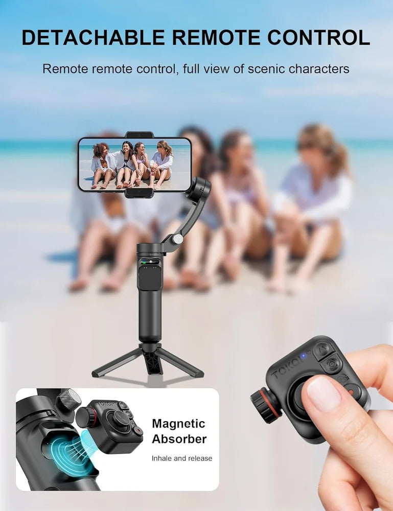 TOKQI M02 3-Axis Gimbal Stabilizer