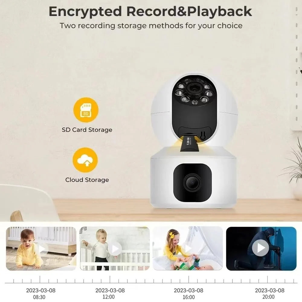 V380 Dual Lens WiFi CC Camera