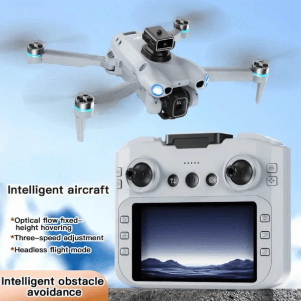 Drone optical flow hovering and speed adjustment features