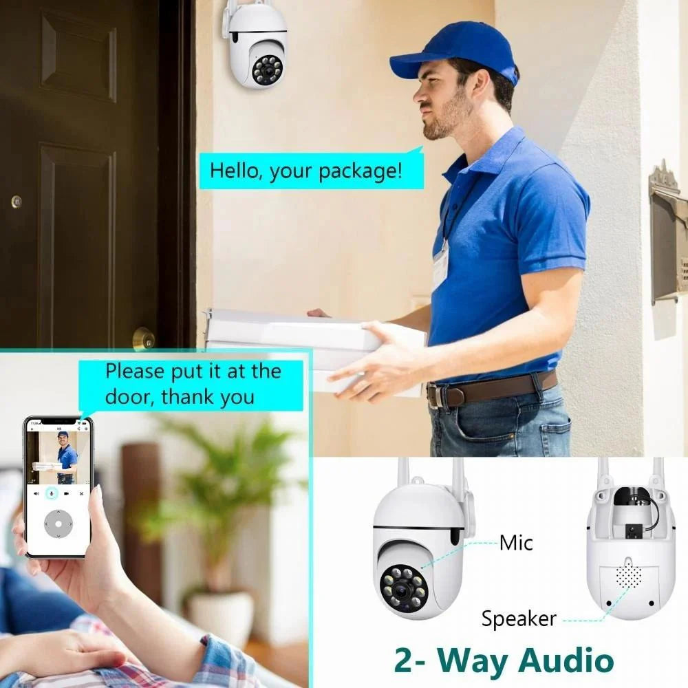 V380 Mini Smart WiFi Dual Band CCTV Camera 3MP