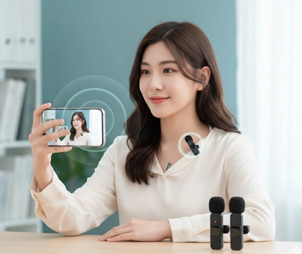 K9 Wireless Microphone For Android & Iphone