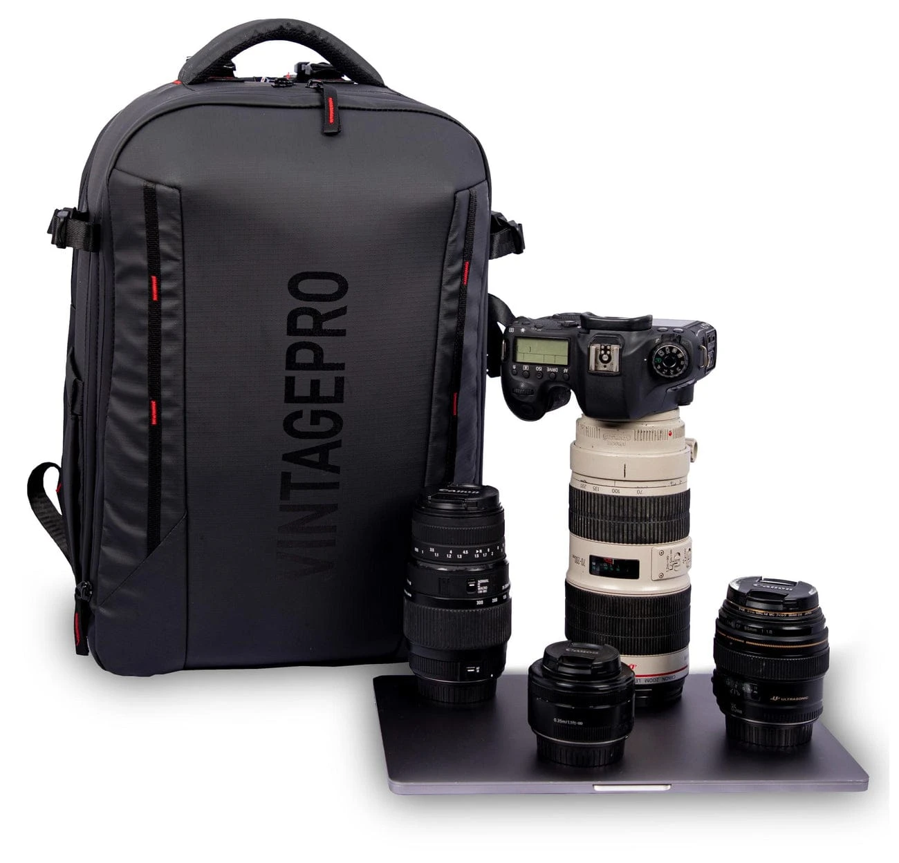 Vintage Pro GEO 56-AF Waterproof DSLR Camera Backpack